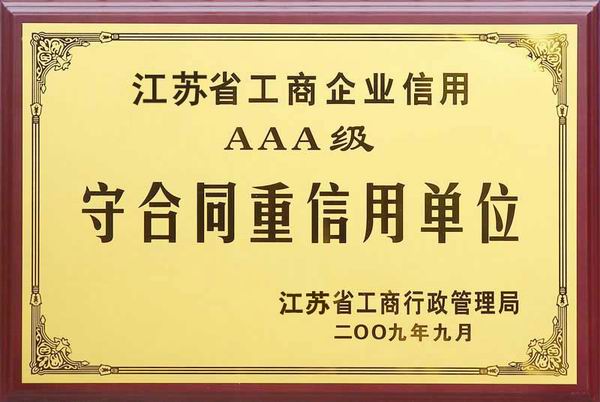 重合同守信用企業(yè)